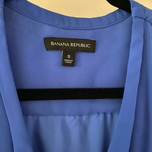 Banana Republic Royal Blue Short Sleeve Dress - Picture 4 of 11